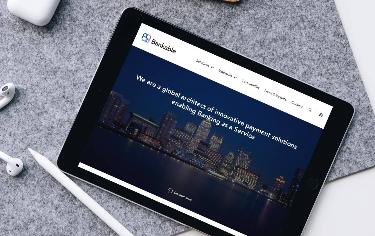 Bankable hero banner