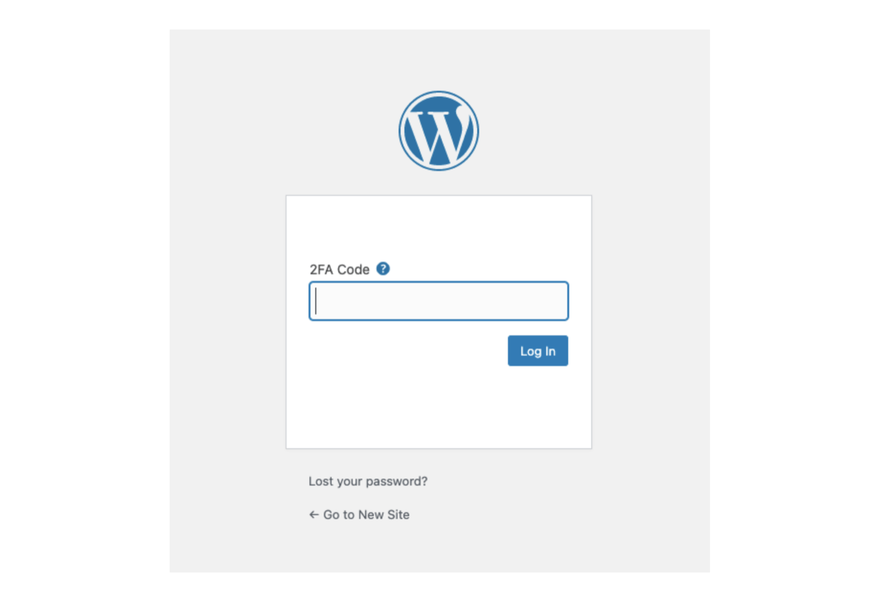 How to set up two factor authentication (2FA) on WordPress site?
