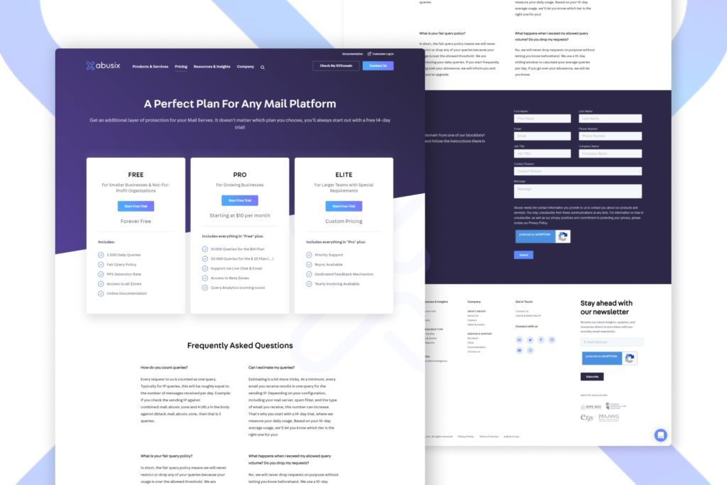 SaaS Pricing Page