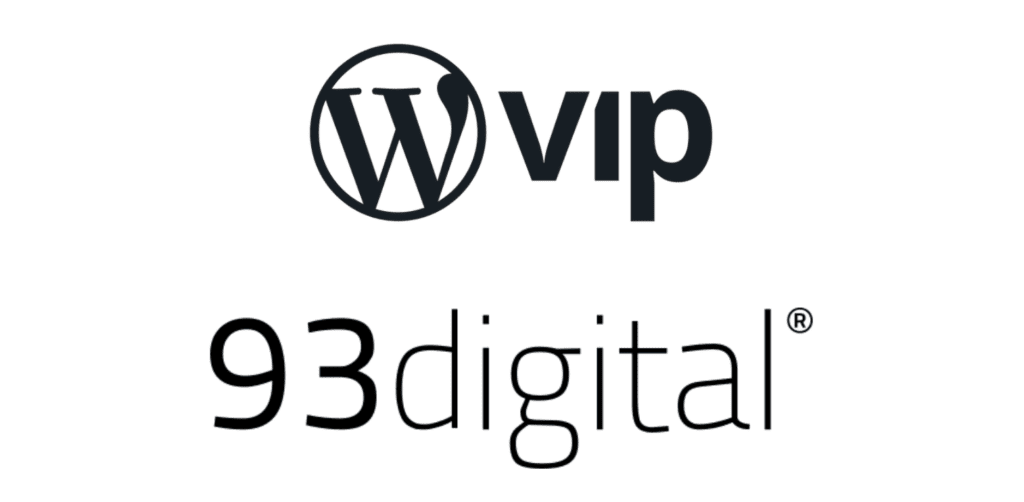 wordpress vip and ClarityDX logos stacked