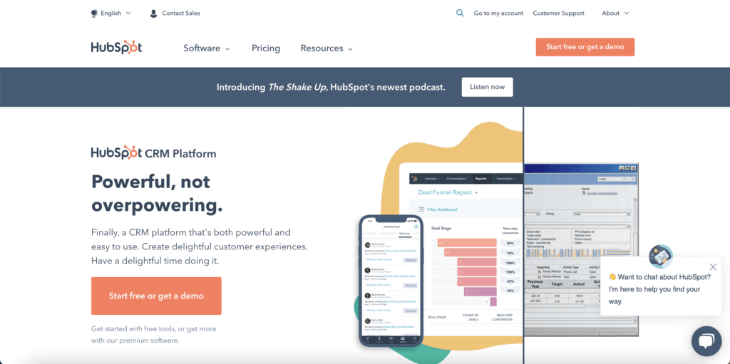 HubSpot screenshot