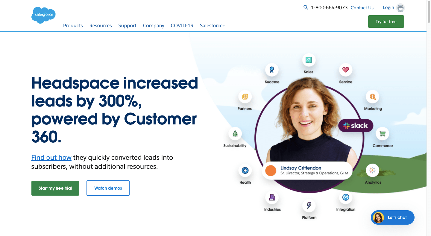 9 great examples of B2B SaaS website designs | Clarity DX