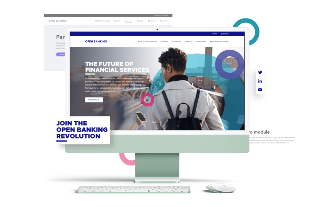 Open banking website
